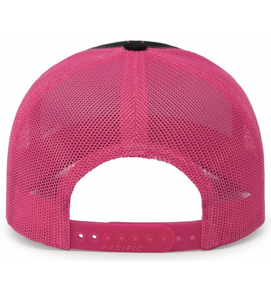 DCO SNAPBACK TRUCKER CAP - PINK/BLK