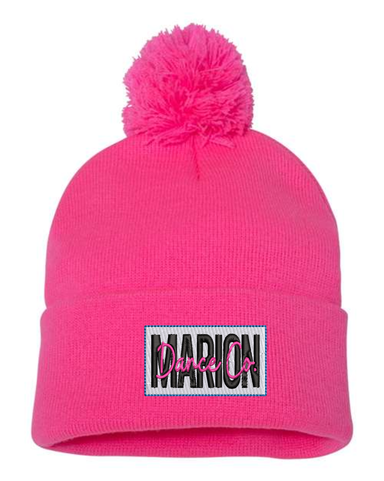 DCO POM PATCH BEANIE