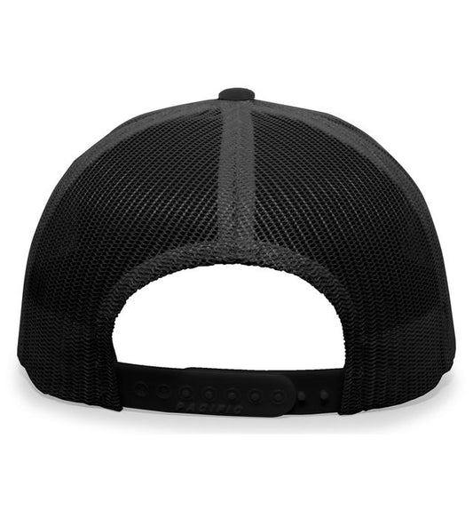 DCO SNAPBACK TRUCKER CAP - BLACK