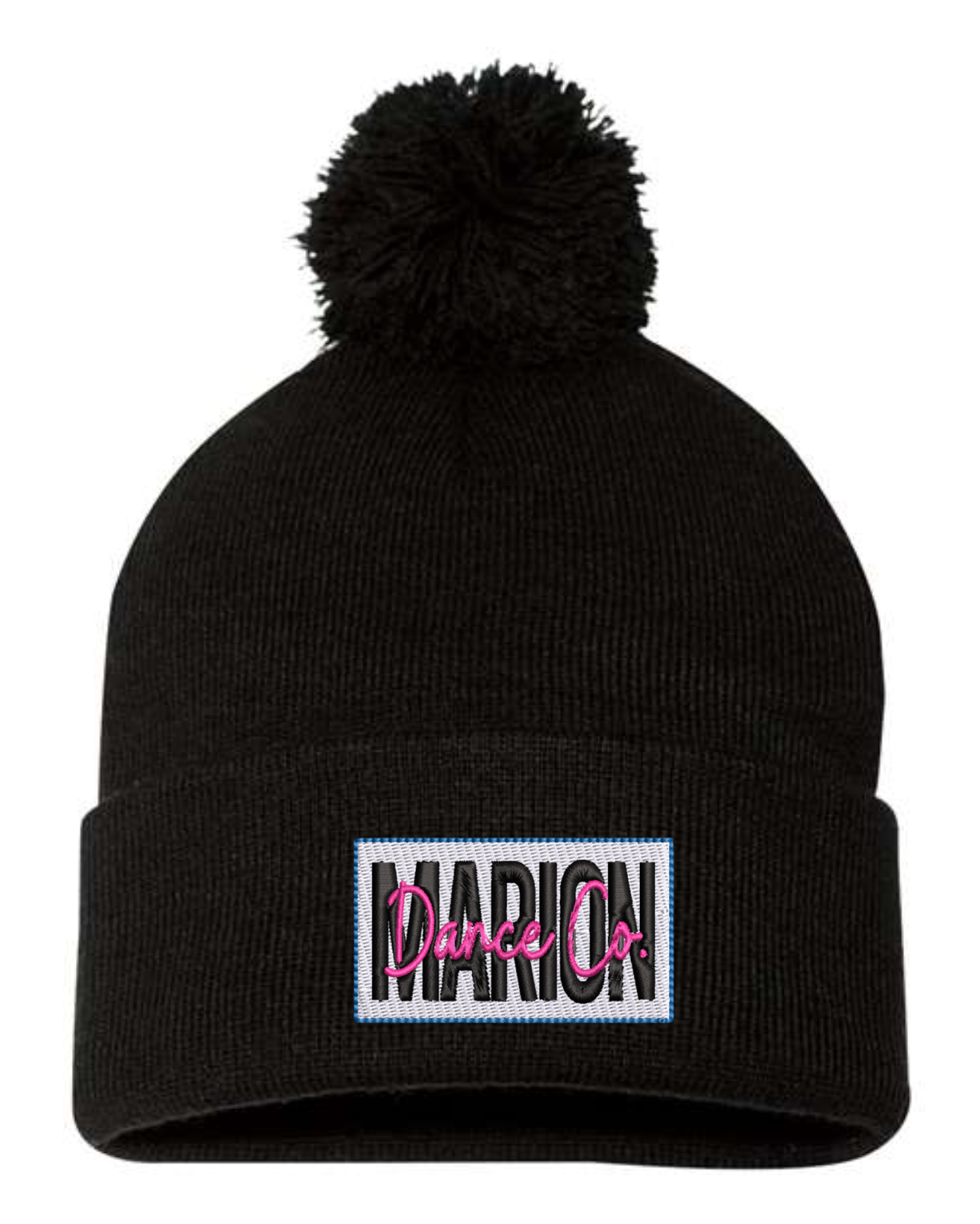 DCO POM PATCH BEANIE