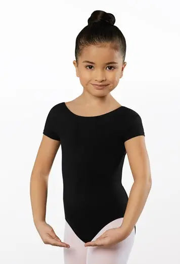 Cotton Short Sleeve Leotard