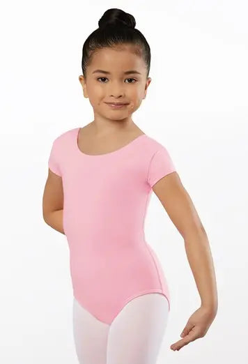 Cotton Short Sleeve Leotard